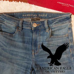 AEO Next Level Stretch - size 2 regular- fit like a glove!